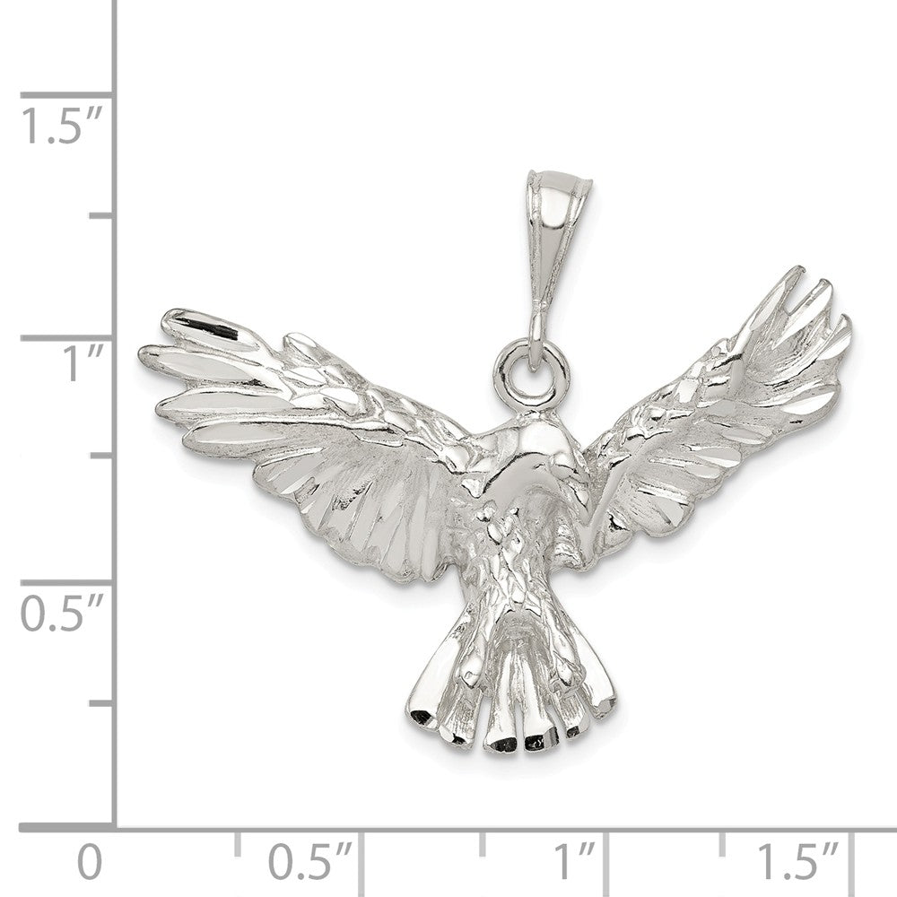 Million Charms 925 Sterling Silver Eagle Pendant