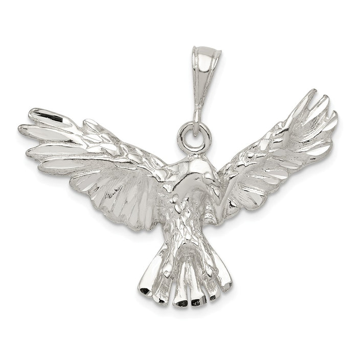 Million Charms 925 Sterling Silver Eagle Pendant