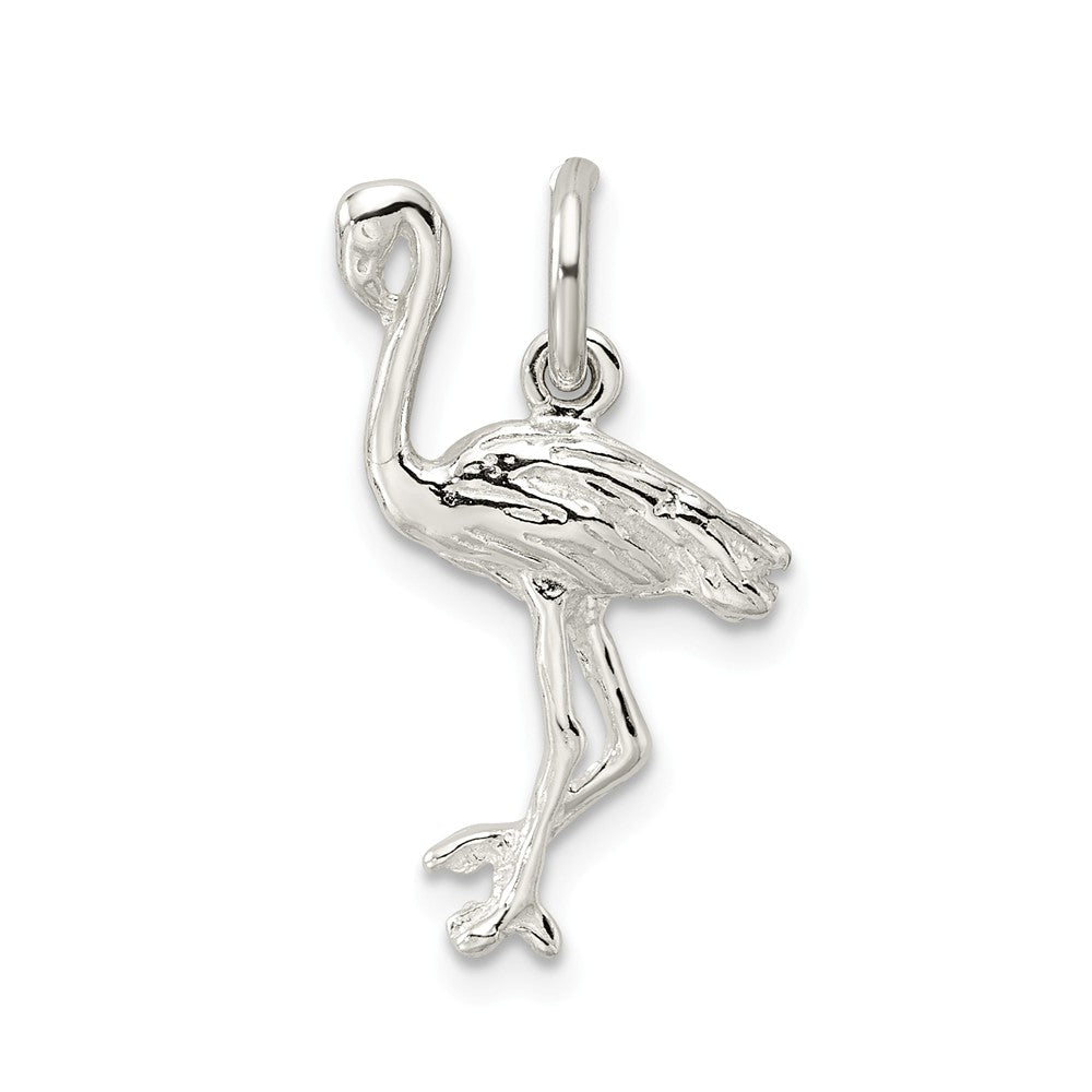 Million Charms 925 Sterling Silver Flamingo Charm