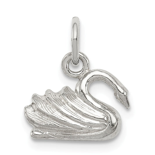 Million Charms 925 Sterling Silver Swan Charm