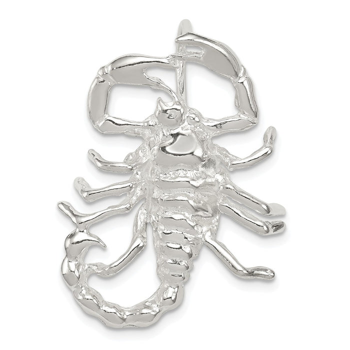 Million Charms 925 Sterling Silver Scorpion Pendant