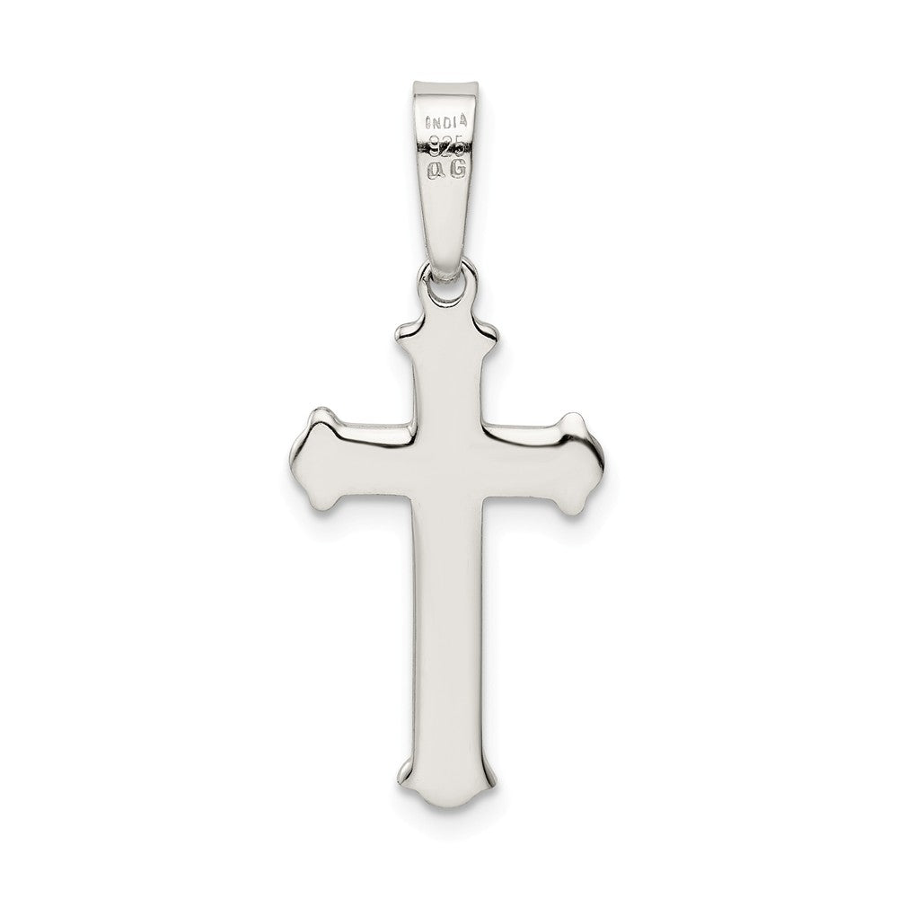 Million Charms 925 Sterling Silver Polished Relgious Cross Pendant