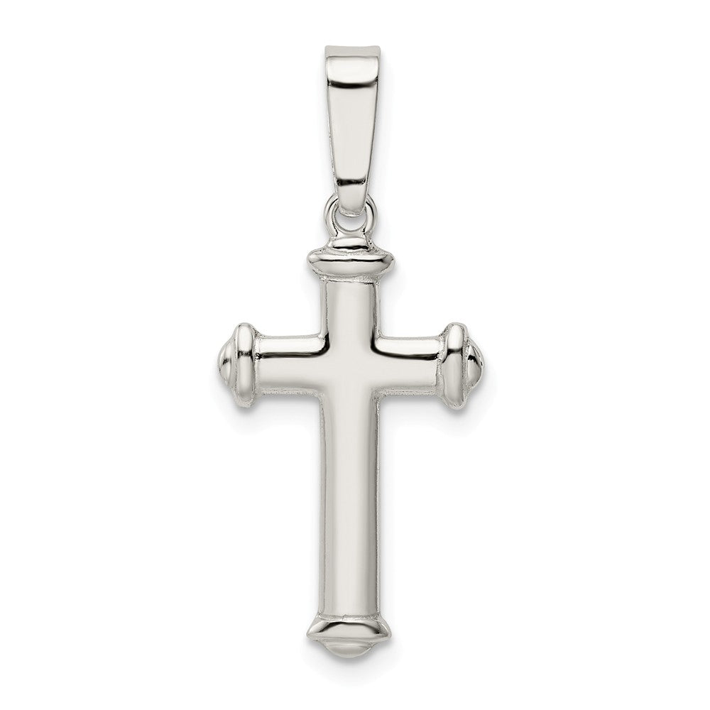 Million Charms 925 Sterling Silver Polished Relgious Cross Pendant