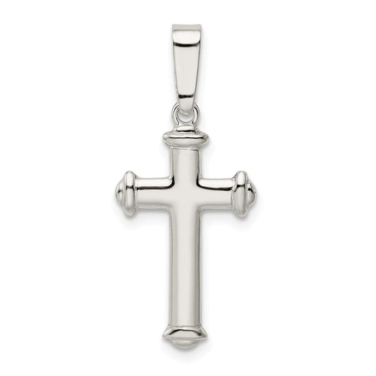 Million Charms 925 Sterling Silver Polished Relgious Cross Pendant