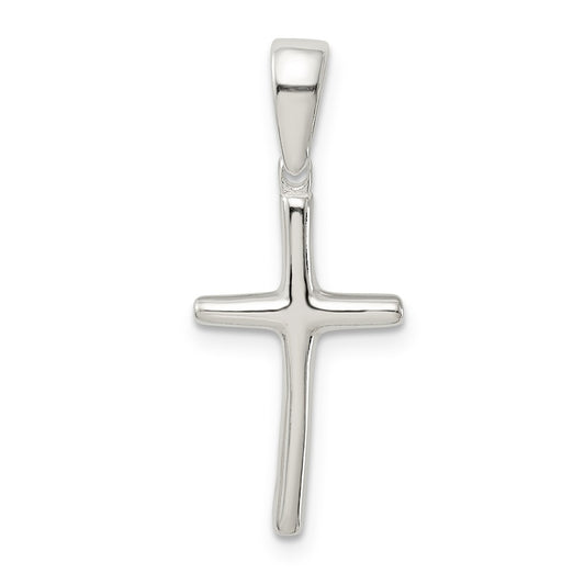 Million Charms 925 Sterling Silver Polished Relgious Cross Pendant