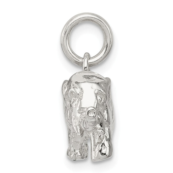 Million Charms 925 Sterling Silver Elephant Charm
