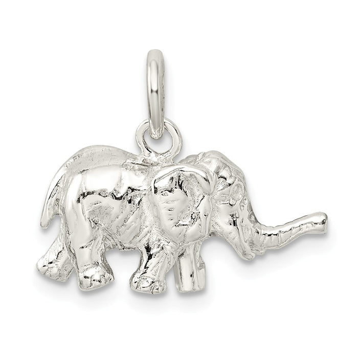 Million Charms 925 Sterling Silver Elephant Charm