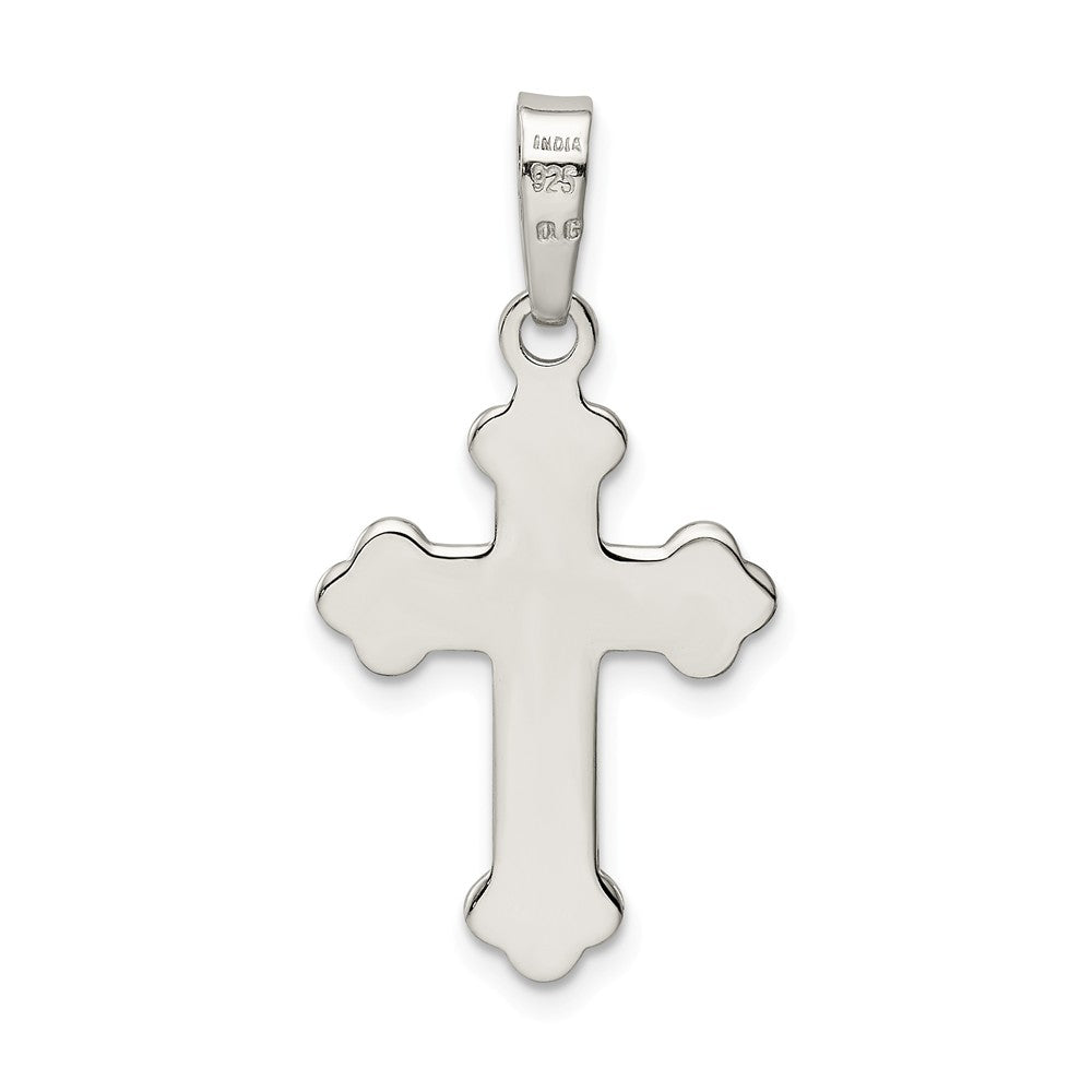 Million Charms 925 Sterling Silver Polished Relgious Cross Pendant