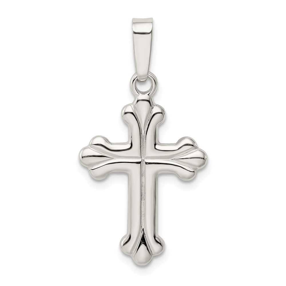 Million Charms 925 Sterling Silver Polished Relgious Cross Pendant