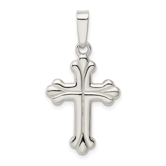 Million Charms 925 Sterling Silver Polished Relgious Cross Pendant