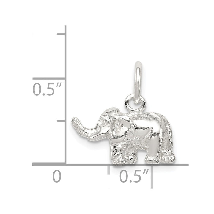 Million Charms 925 Sterling Silver Elephant Charm
