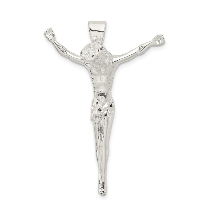 Million Charms 925 Sterling Silver Polished Corpus Pendant