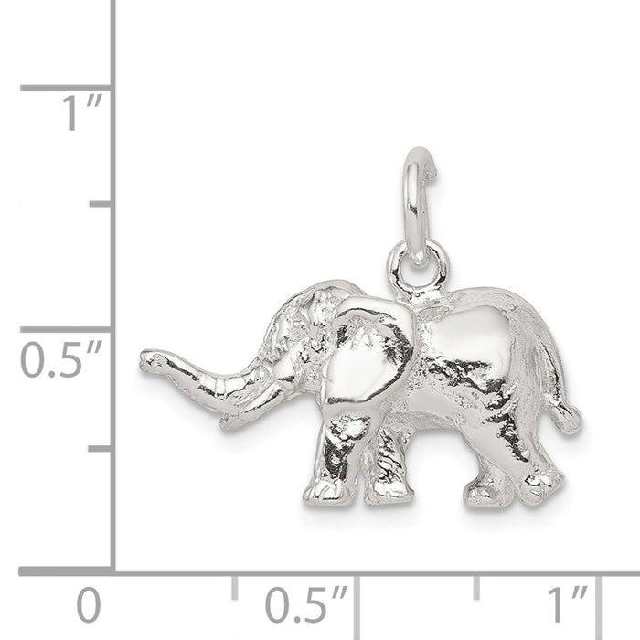 Million Charms 925 Sterling Silver Elephant Charm