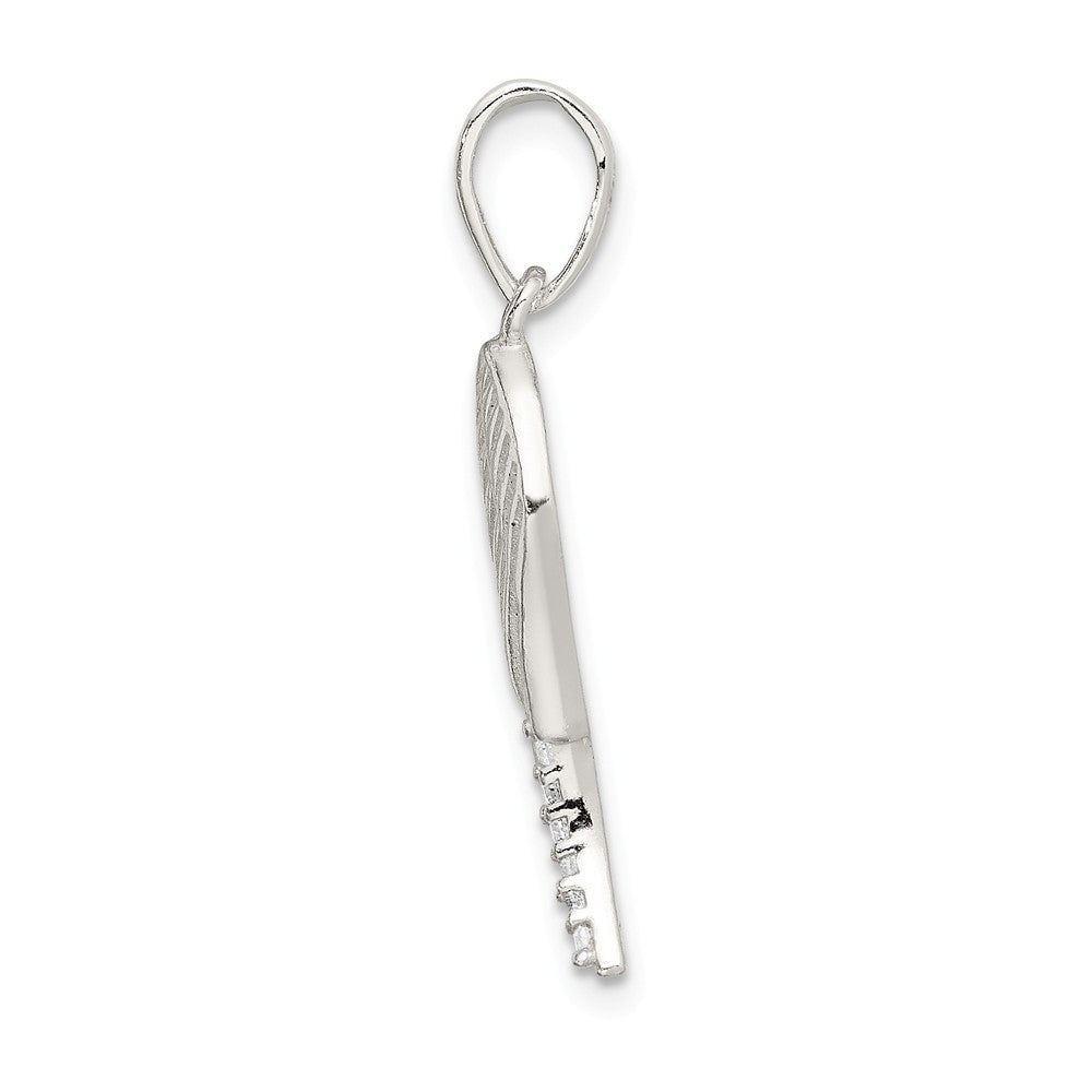 Million Charms 925 Sterling Silver Polished Wing Pendant