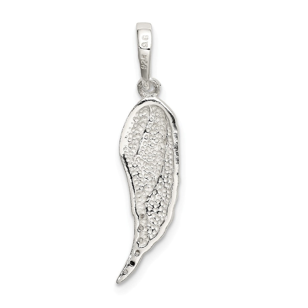 Million Charms 925 Sterling Silver Polished Wing Pendant