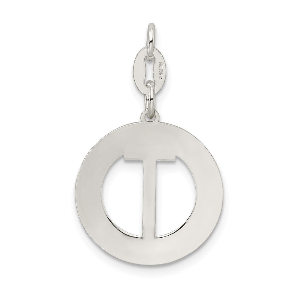 Million Charms 925 Sterling Silver With Gold-Tone Polished Confirmation Pendant