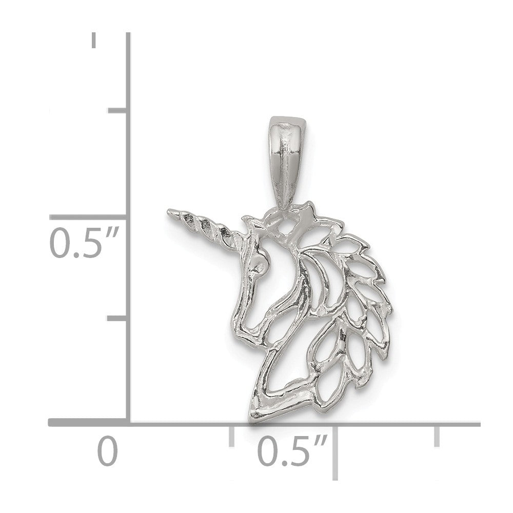 Million Charms 925 Sterling Silver Unicorn Charm