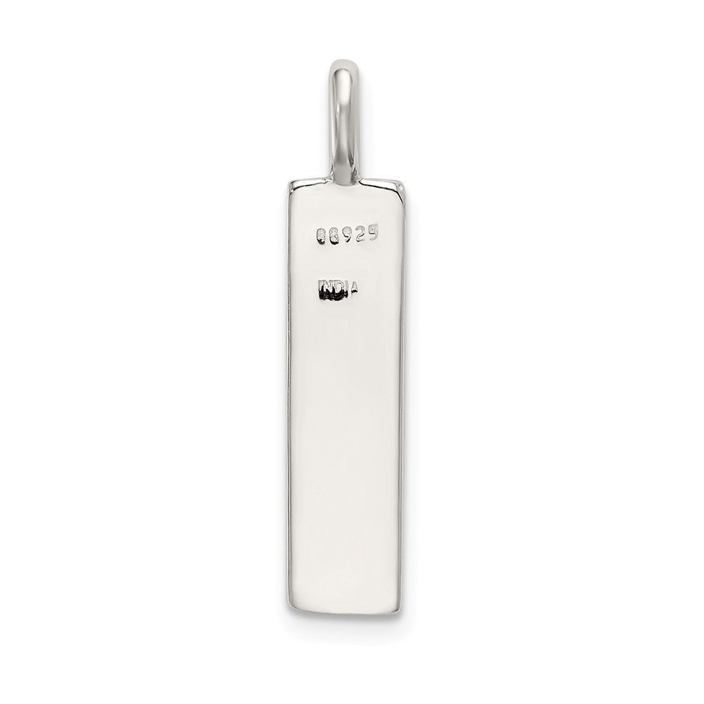 Million Charms 925 Sterling Silver Polished Enameled Laugh Pendant