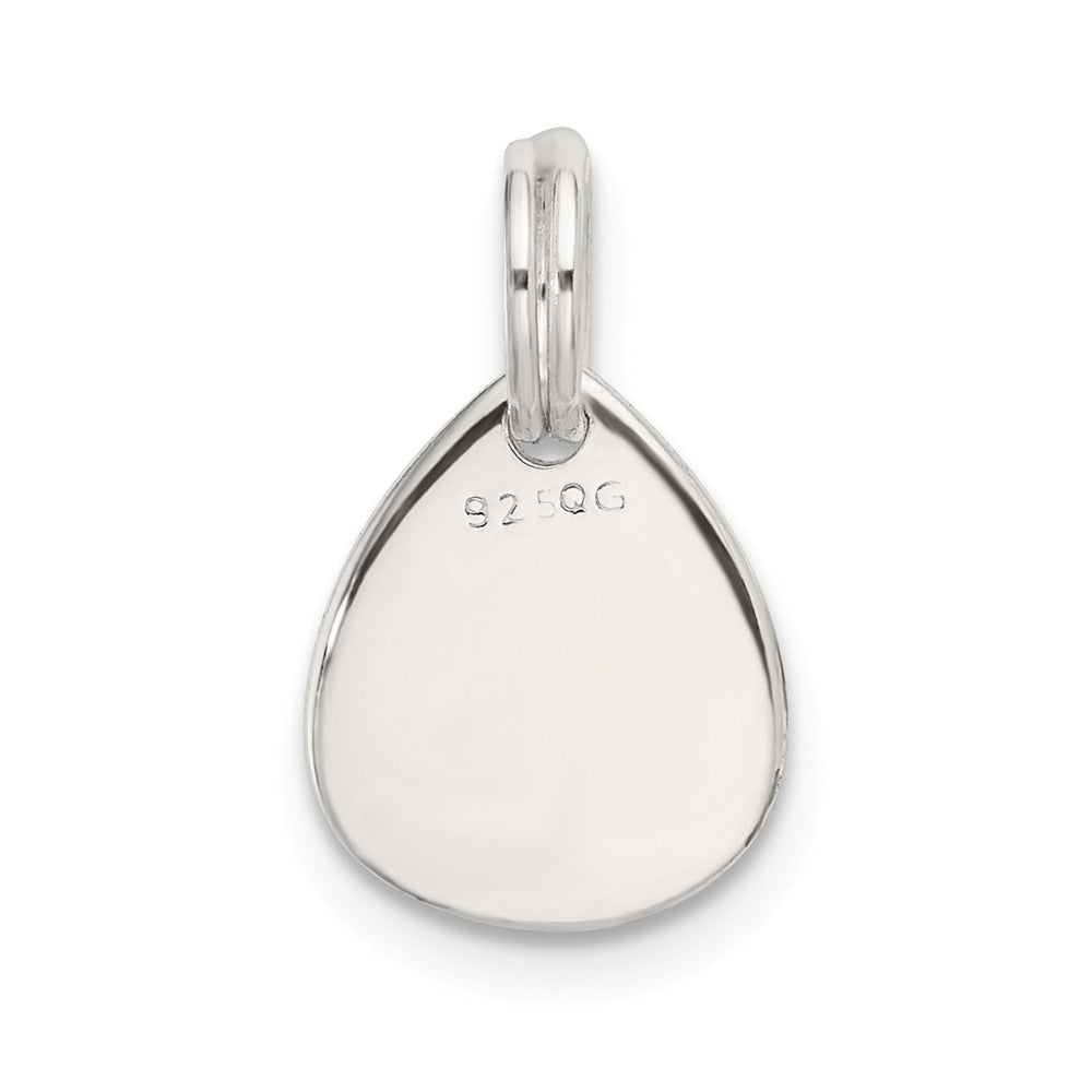 Million Charms 925 Sterling Silver Enameled Hand Print Charm