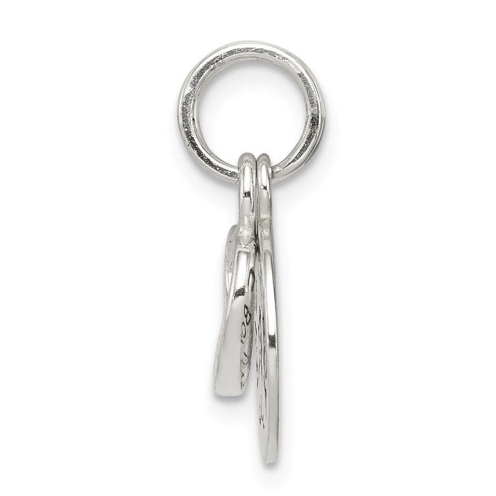 Million Charms 925 Sterling Silver Enameled My Little Boy 2-Piece Charm