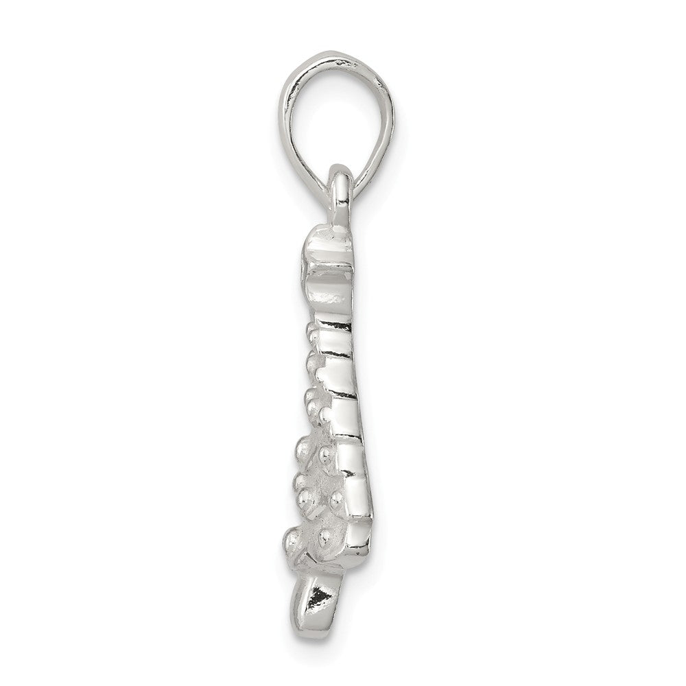 Million Charms 925 Sterling Silver Polished Christmas Tree Pendant