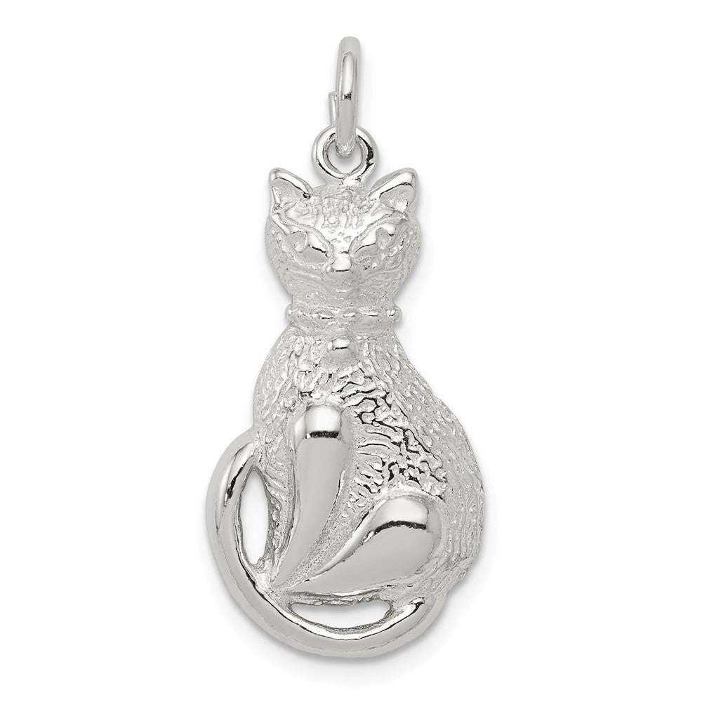 Million Charms 925 Sterling Silver Cat Charm