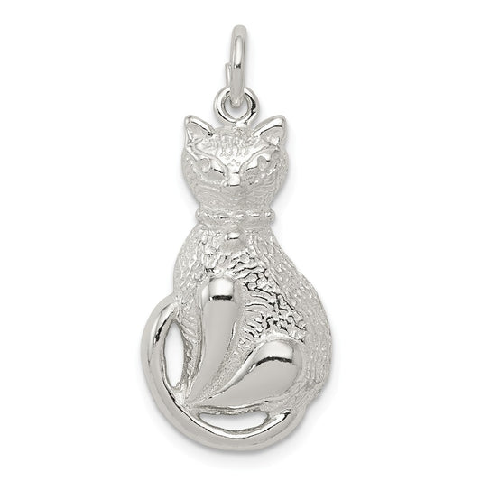 Million Charms 925 Sterling Silver Cat Charm