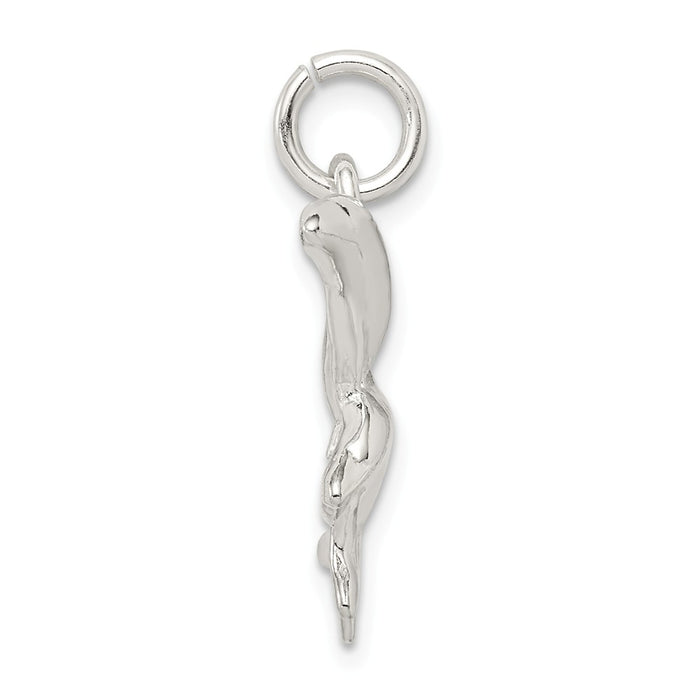 Million Charms 925 Sterling Silver Dolphins Charm