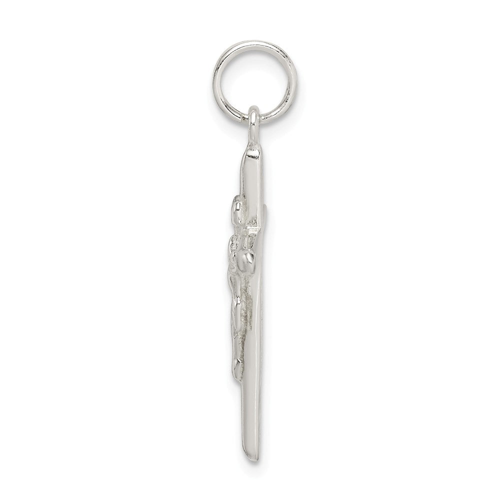 Million Charms 925 Sterling Silver Relgious Crucifix Pendant
