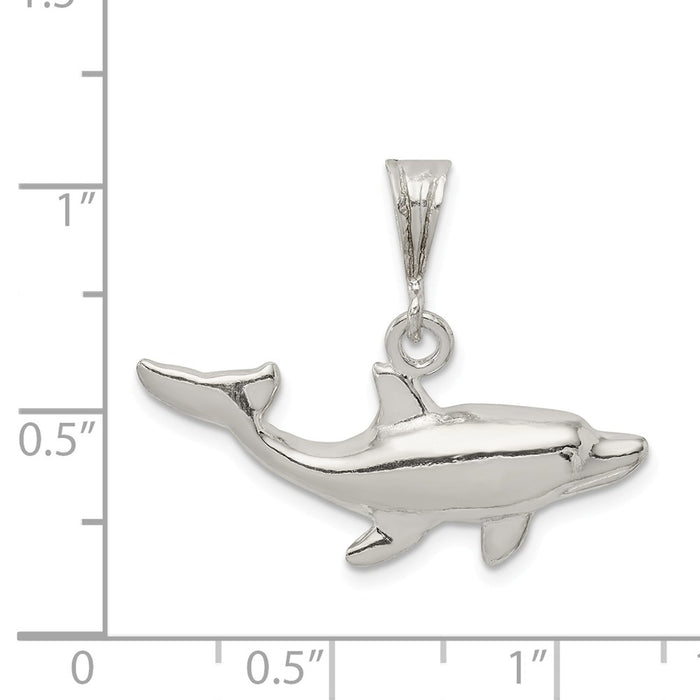 Million Charms 925 Sterling Silver Dolphin Charm