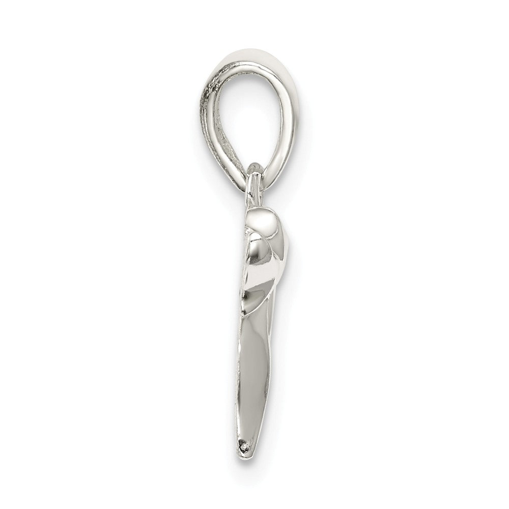 Million Charms 925 Sterling Silver Polished Chai Symbol