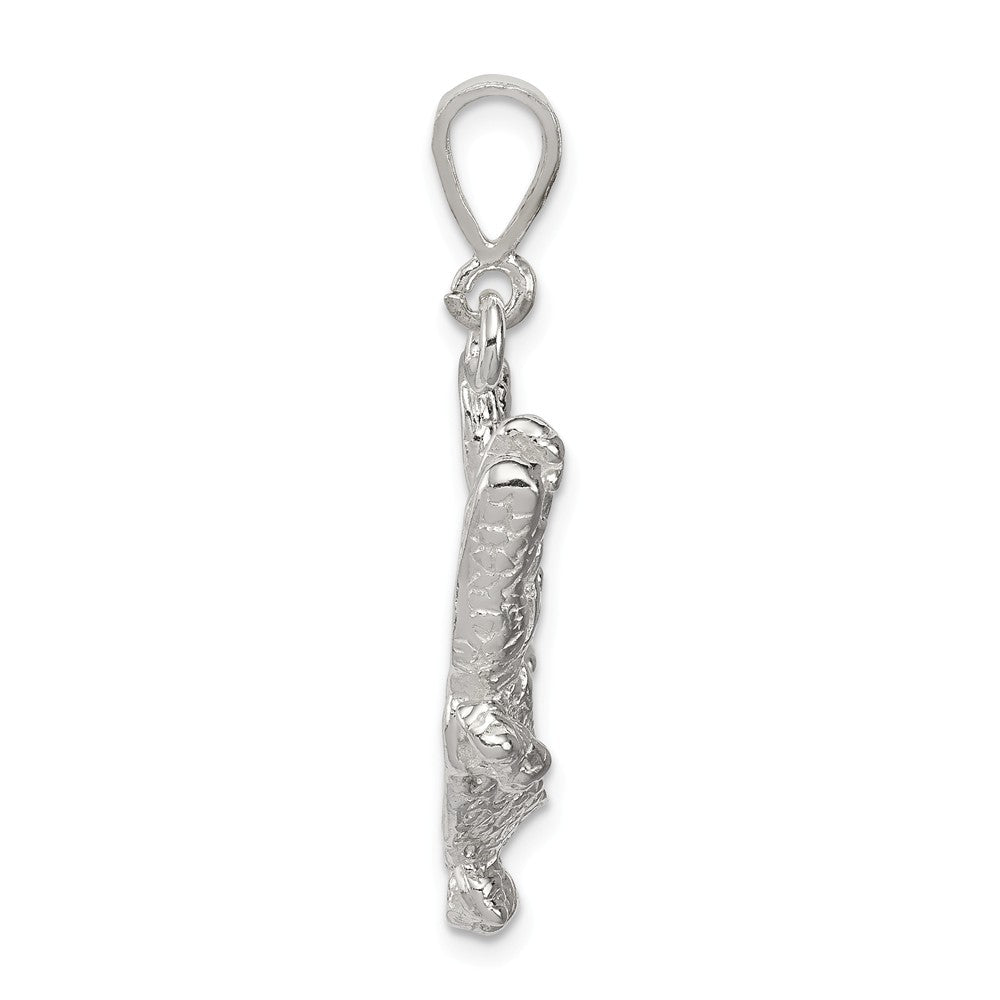 Million Charms 925 Sterling Silver Alligator Charm