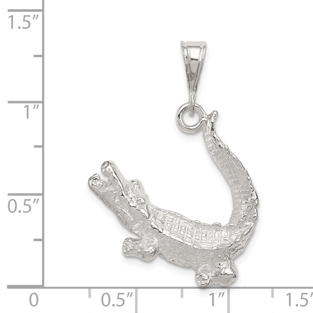 Million Charms 925 Sterling Silver Alligator Charm