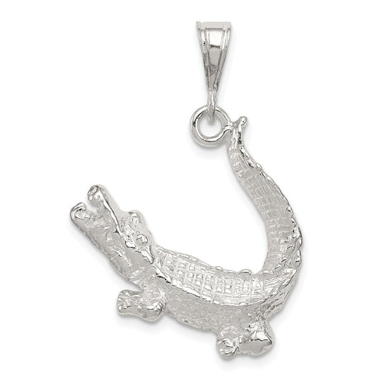 Million Charms 925 Sterling Silver Alligator Charm