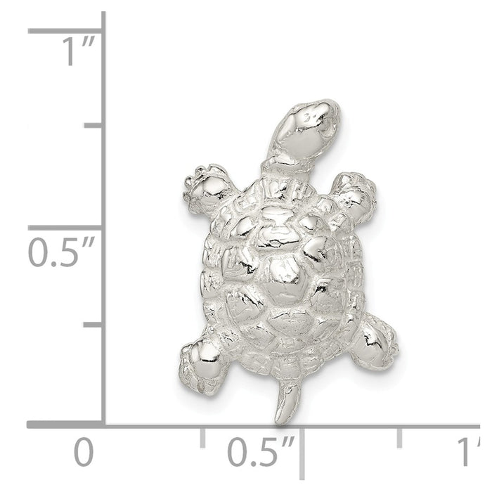Million Charms 925 Sterling Silver Turtle Charm
