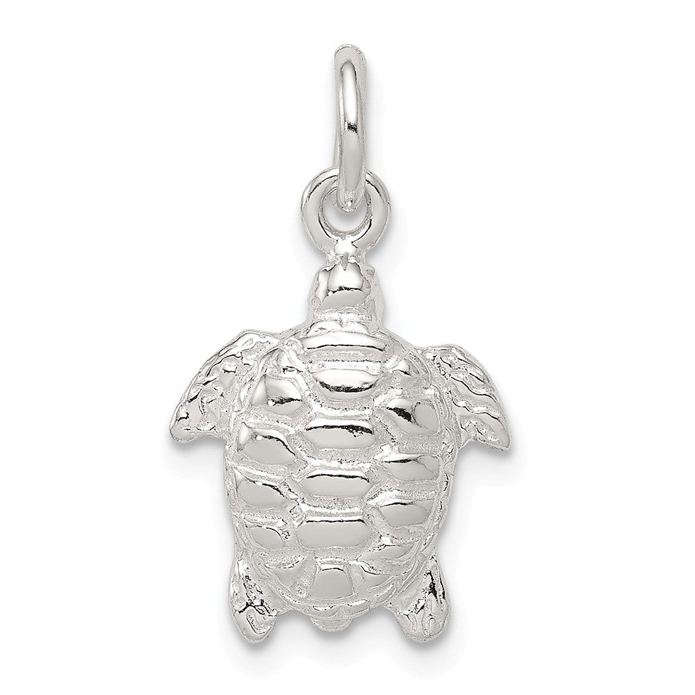 Million Charms 925 Sterling Silver Turtle Charm
