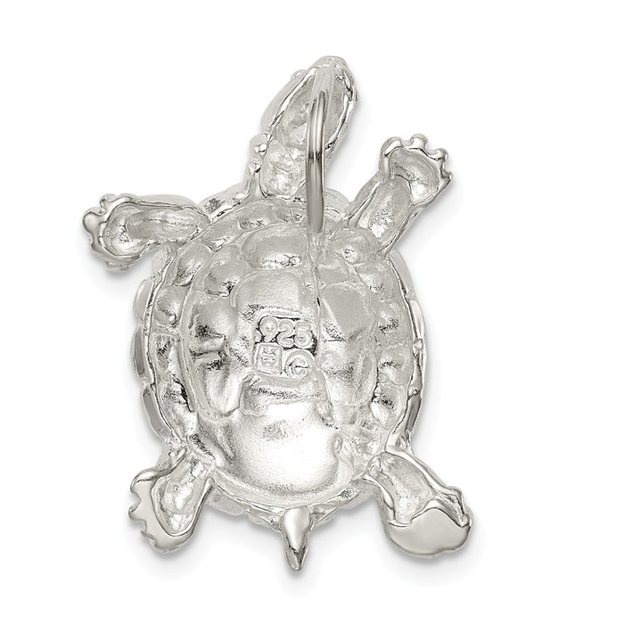 Million Charms 925 Sterling Silver Turtle Charm