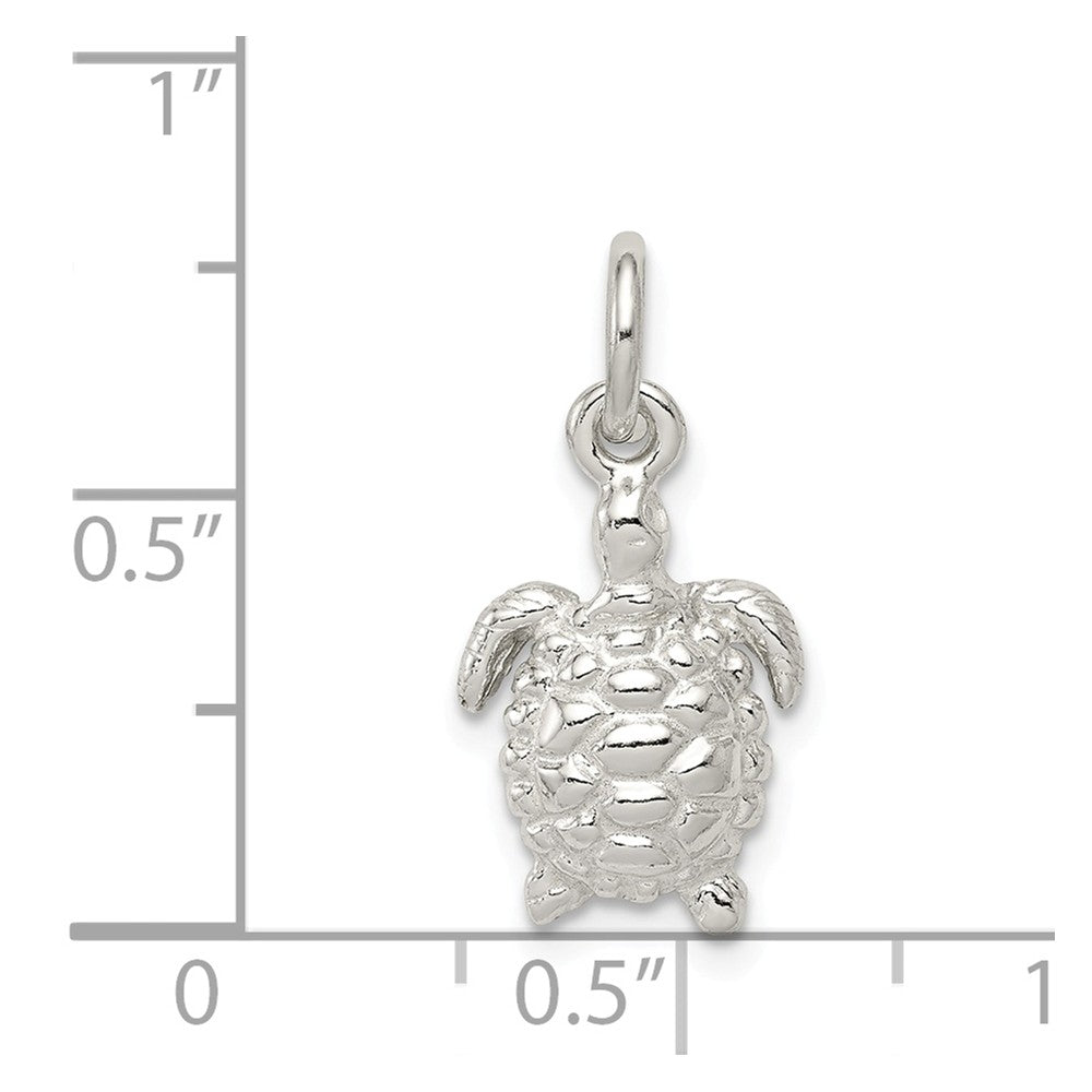 Million Charms 925 Sterling Silver Turtle Charm
