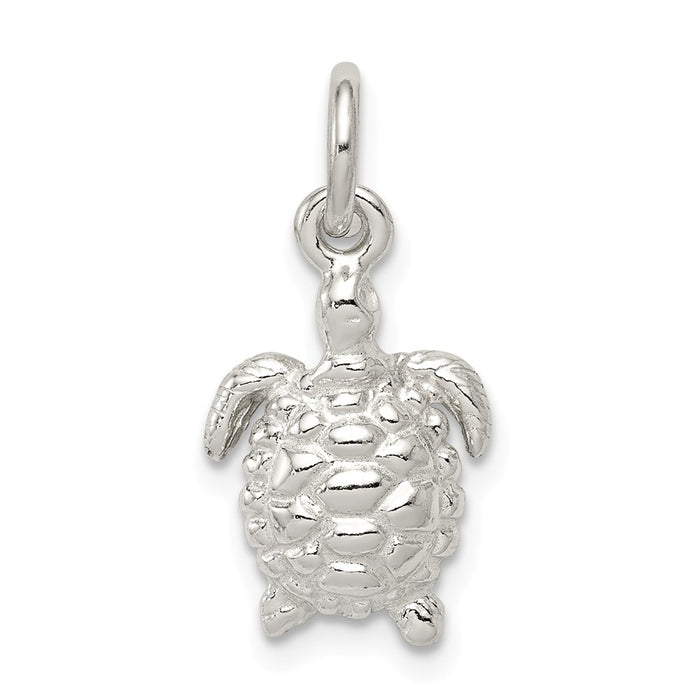 Million Charms 925 Sterling Silver Turtle Charm