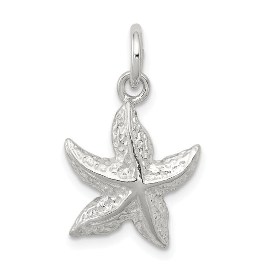 Million Charms 925 Sterling Silver Nautical Starfish Charm