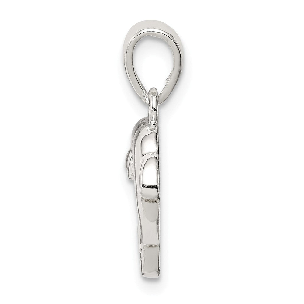 Million Charms 925 Sterling Silver Polished Dolphin Pendant