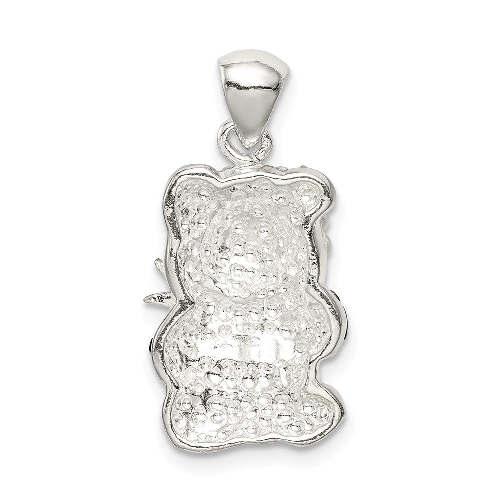 Million Charms 925 Sterling Silver Imitation Pearl & Preciosa Crystal Panda Pendant