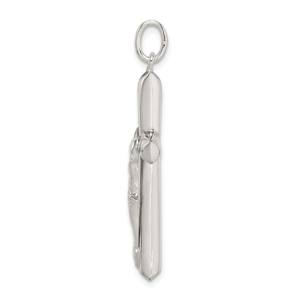 Million Charms 925 Sterling Silver Relgious Crucifix Pendant