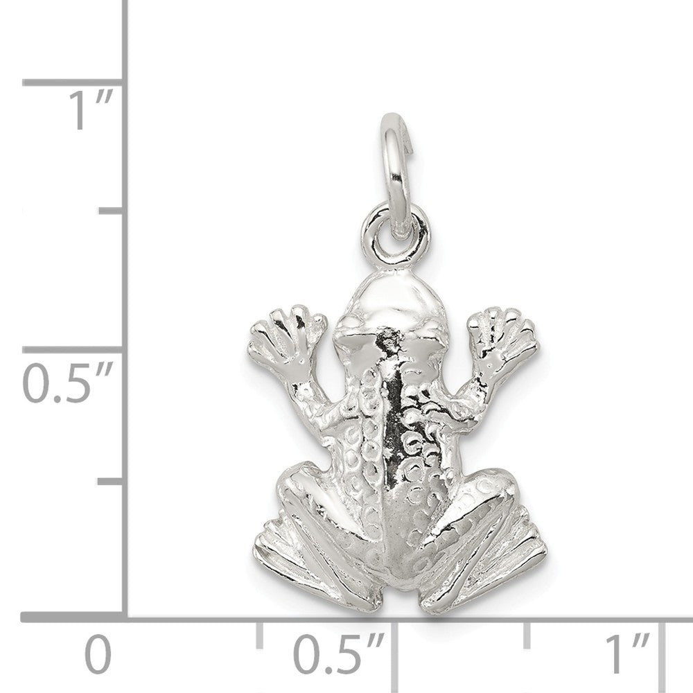 Million Charms 925 Sterling Silver Frog Charm