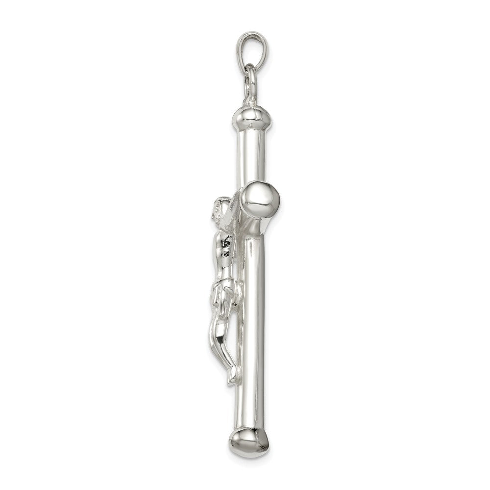 Million Charms 925 Sterling Silver Polished Relgious Crucifix Pendant