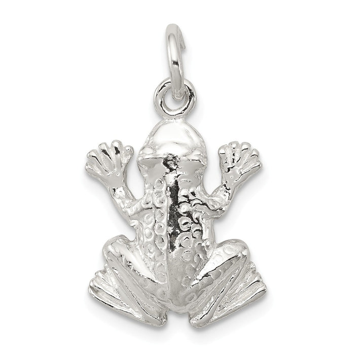Million Charms 925 Sterling Silver Frog Charm