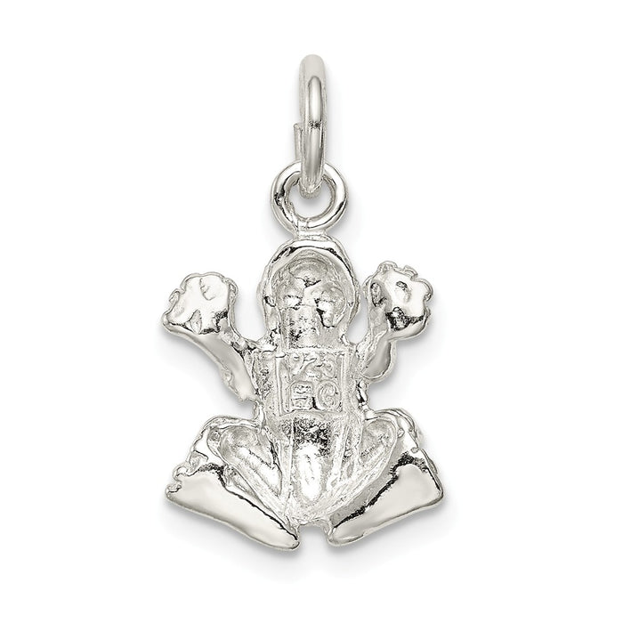 Million Charms 925 Sterling Silver Frog Charm