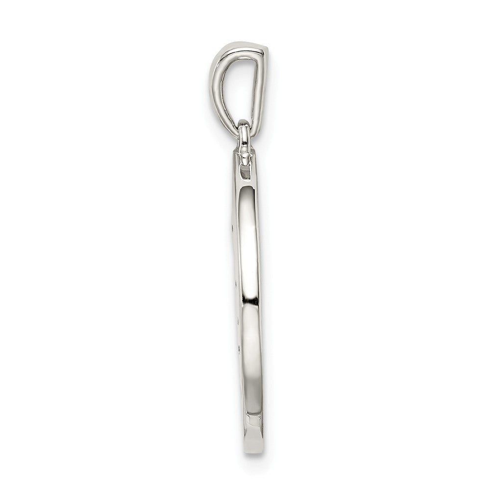 Million Charms 925 Sterling Silver & (Cubic Zirconia) CZ Aries Zodiac Pendant