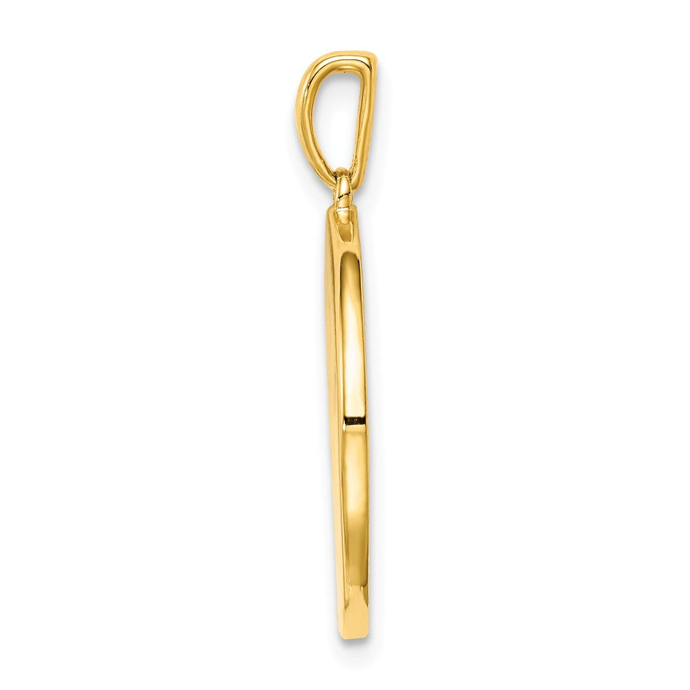 Million Charms Sterling Silver Gold-Plated & (Cubic Zirconia) CZ Sagittarius Zodiac Pendant