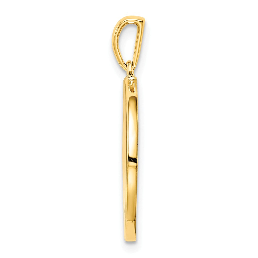 Million Charms Sterling Silver Gold-Plated & (Cubic Zirconia) CZ Pisces Zodiac Pendant
